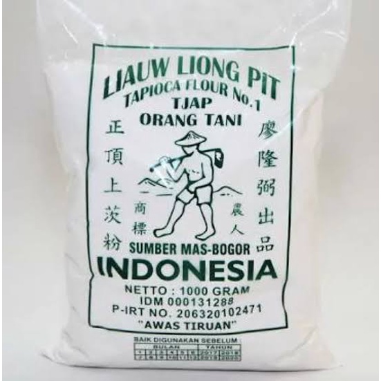 

Tepung Tapioka Sagu Cap Pak Tani Liauw Tjoei Kang 1 kg