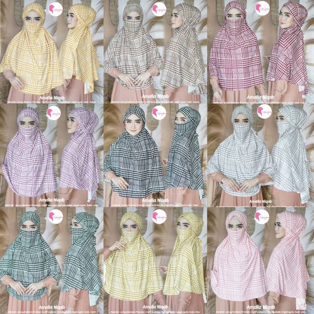 JILBAB MASKER INSTAN AMALIA HIJAB ORI AYYUBI