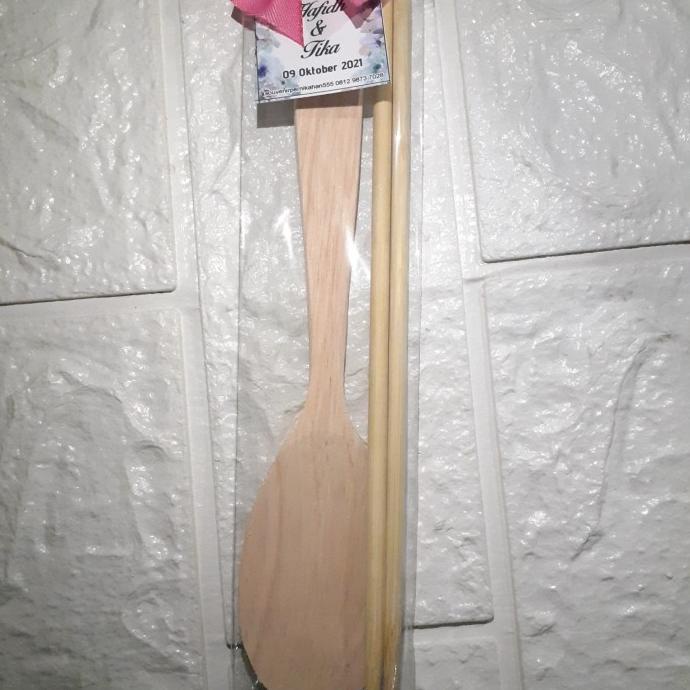 souvenir sendok set sumpit souvenir sendok kayu souvenir pernikahan