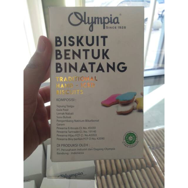 

Biscuit bentuk binatang, 5kg picnic iced