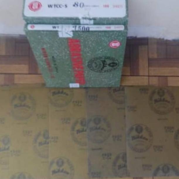 SIAP KIRIM Amplas Nikken Grit 120-150-180-220-240-280-320-360-400-500-600-800 91 ツ