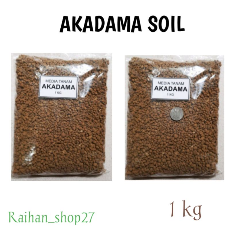 Akadama soil 1-3 media tanam 1 kg