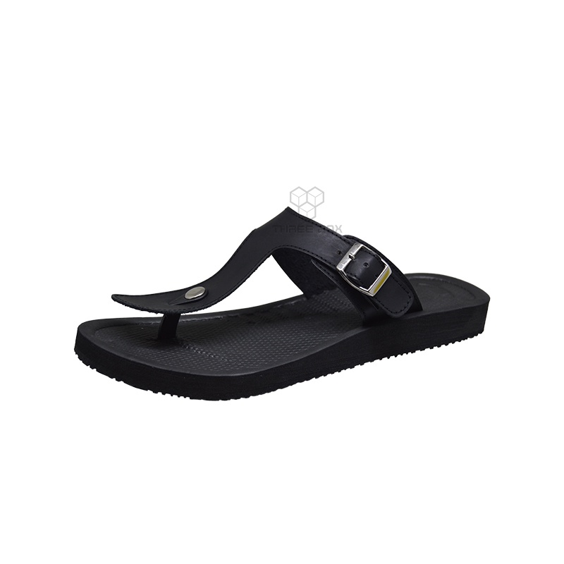 Sandal Jumbo Pria Ringan - Sendal Jepit Empuk Andromeda Kulit Big Size 45 46 47 48 49