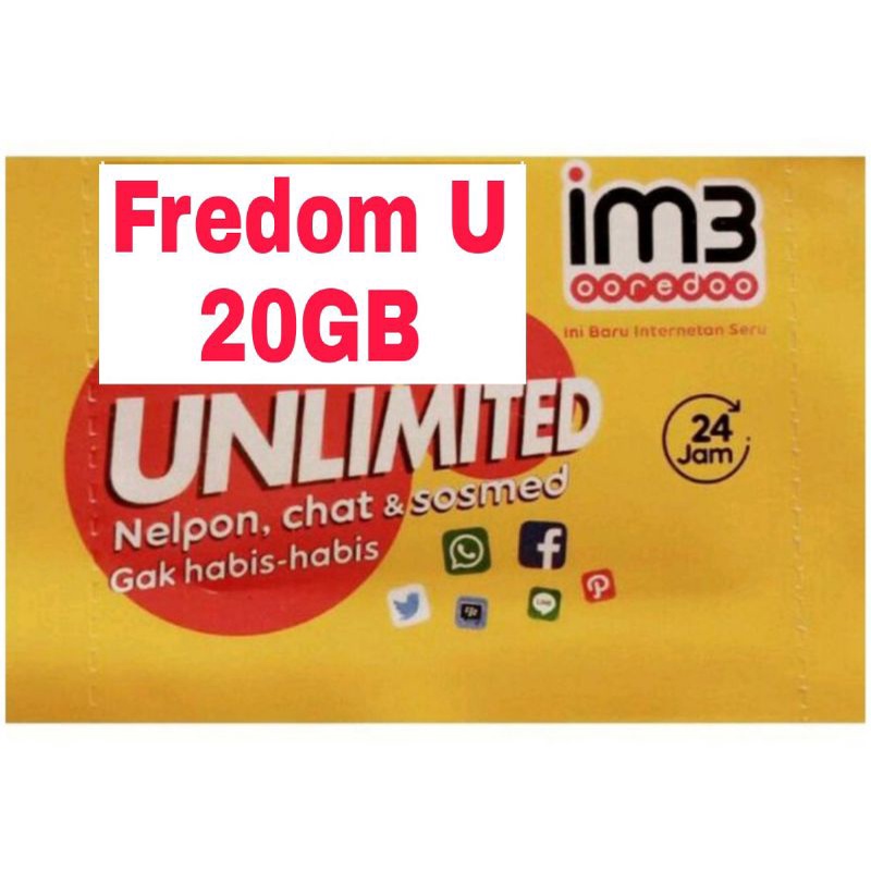 Jual Kartu Perdana Indosat 3GB UNLIMITED | Shopee Indonesia