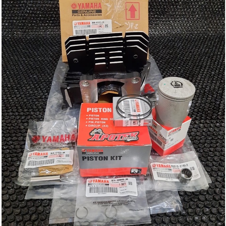 blok cylinder yp 2 yp2 yamaha rx king rxking original set piston