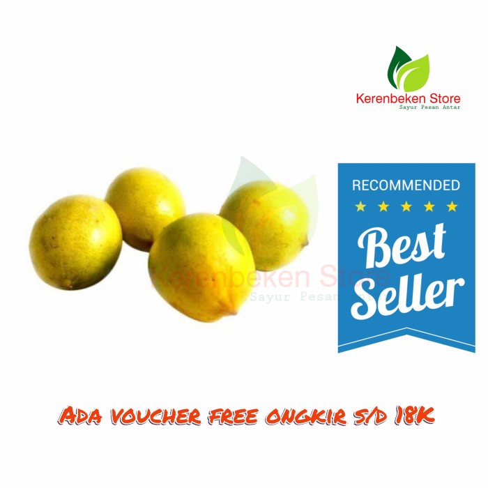 

[TERMURAH] [PROMO] Jeruk lemon lokal per kg