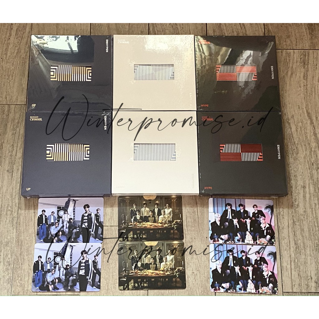 [READY STOCK] ENHYPEN OFFICIAL BORDER : CARNIVAL ALBUM + WEVERSE GIFT