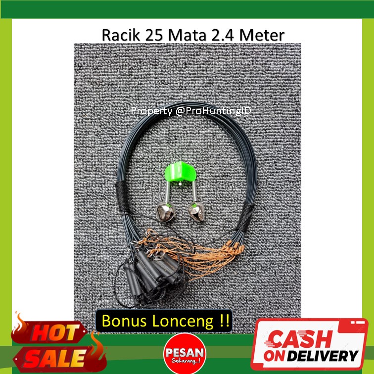 Racik Gantung Decoy Ruak Ruak 25 Lobang Bonus Lonceng