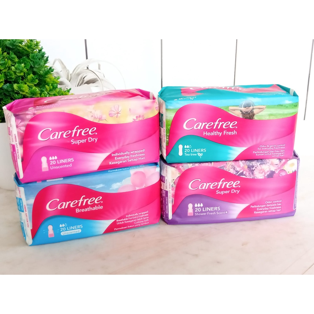Carefree Isi 20 Liners Unscented ( Panty Liner )