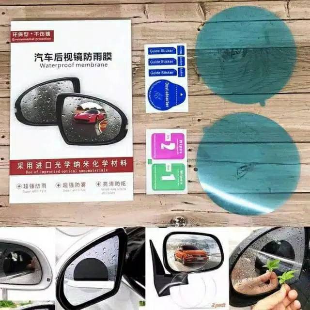 Anti Fog / Anti Gores / Waterproof Kaca Spion Mobil Dan Motor