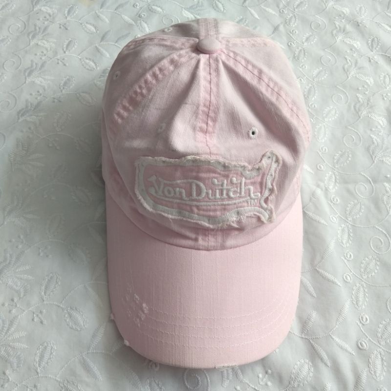 AUTH PINK VON DUTCH HAT