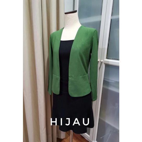 Maobli 856 COCOo Blazer Putih &amp; warna