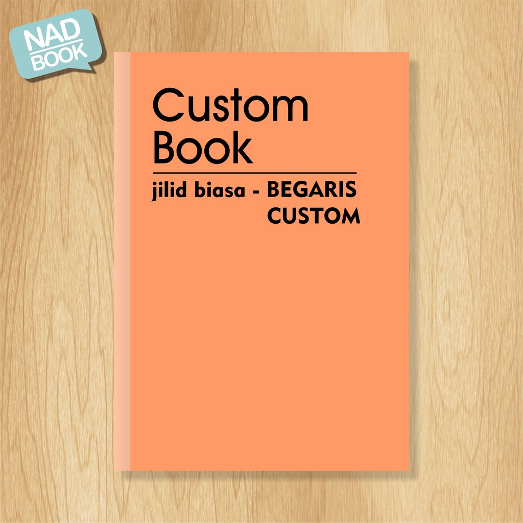 

Jilid Biasa / Custom Bergaris (1 Sisi) - nadbook