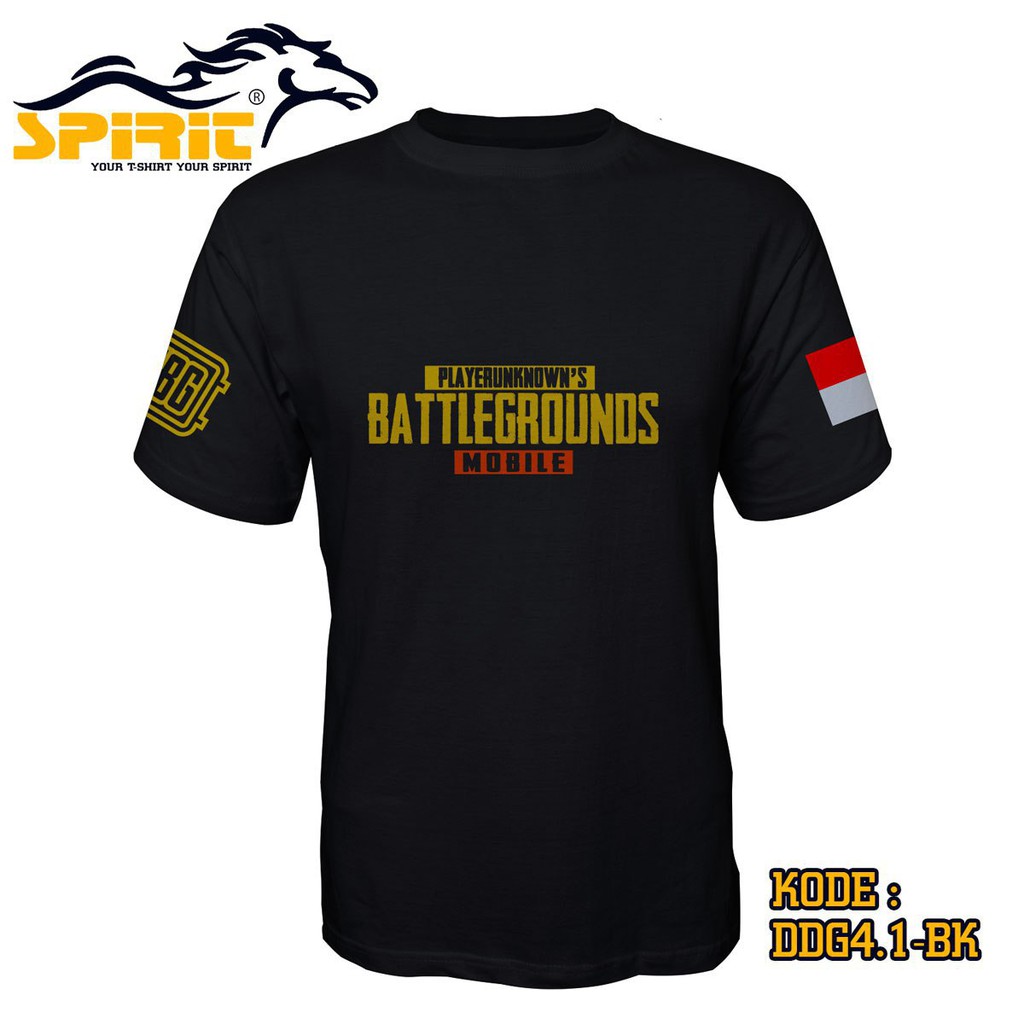 GRATIS TAMBAH NAMA BAJU KAOS PUBG MOBILE GAME PRIA PlayerUnknowns Battlegrounds TERBARU BIG SIZE Shopee Indonesia