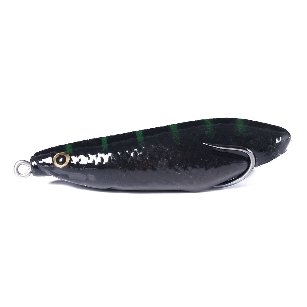 HENGJIA 1PCS 8.5CM 12.7G  Soft Jump Frog Umpan Pancing Ikan Bait Bass Kail Topwater Fishing Lure Swimbait Wobbler