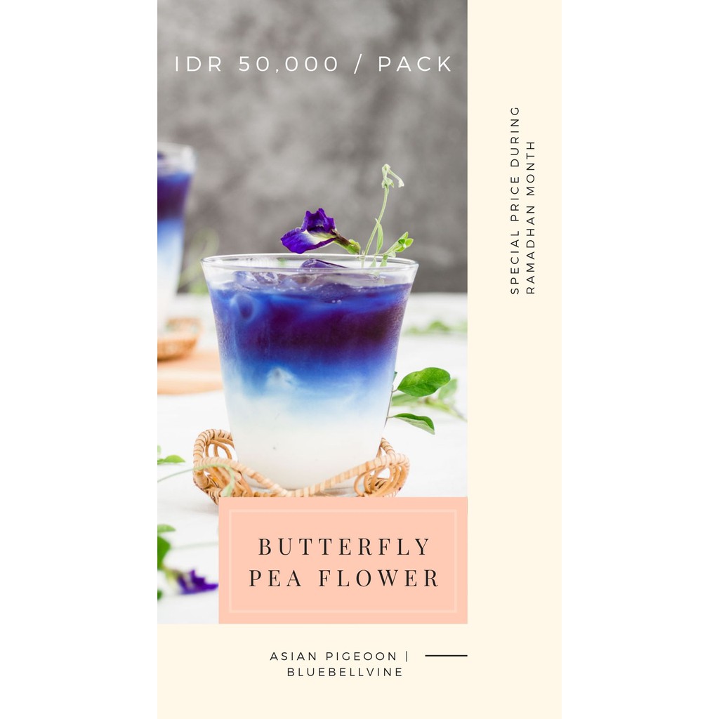 

Butterfly Pea / Bunga Telang