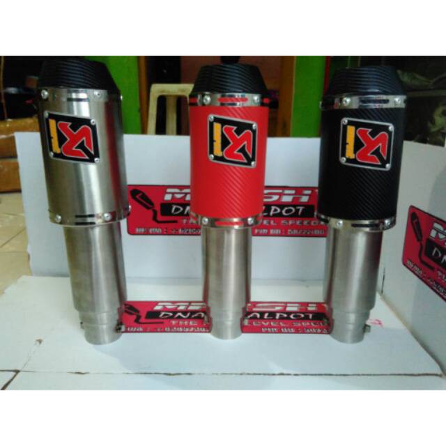 Knalpot Akrapovic gp lorenzo new R15 Vixion xabre matic gsx r nmax cbr150 cb new dll fulset
