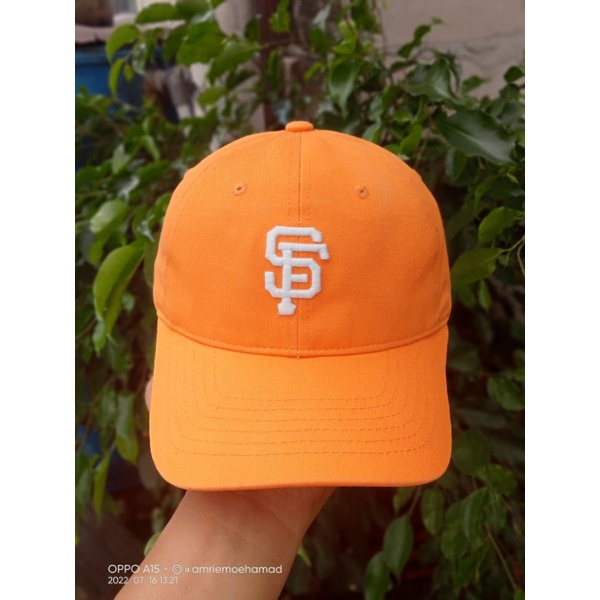 Topi caps mlb setelan SF giants second