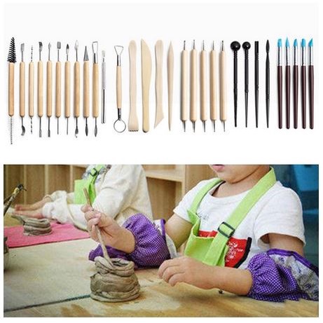 Pottery ToolS Set - Set Pena Ukir Tembikar (30pcs)