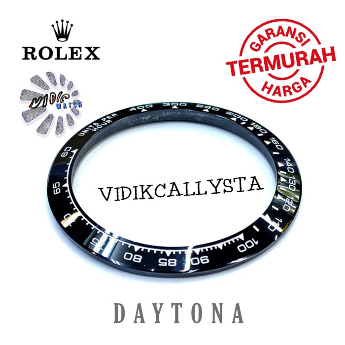 Insert Ring Bezel Rolex Daytona Ceramik Ring Rolex Daytona Black 38 MM