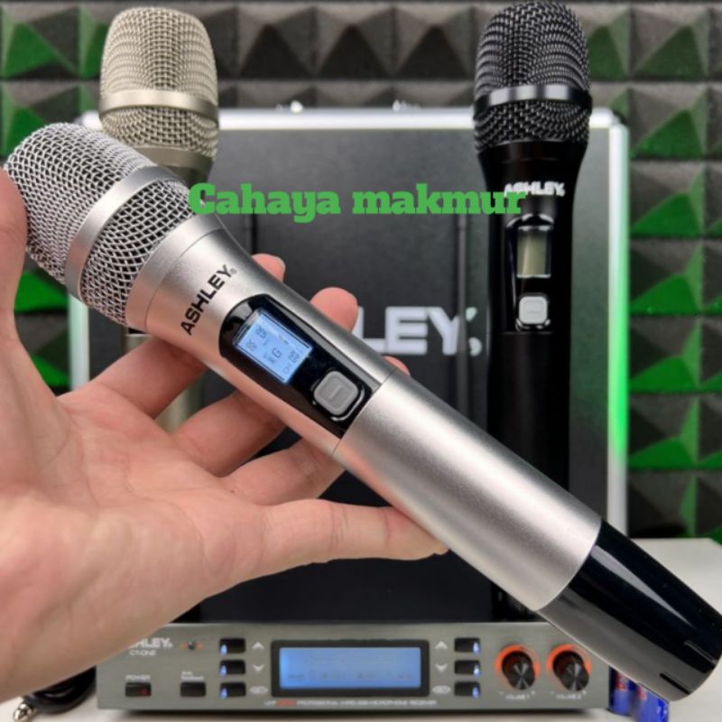Ashley Mic Wireless CT ONE Original Anti Feedback - Microphone Wireless Ashley CTONE
