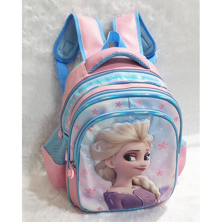 PROMO 10.10 TERMURAH TAS RANSEL SEKOLAH PAUD ANAK PEREMPUAN GAMBAR KUDA PONY AJAIB BAHAN KAIN SPONGE TAHAN AIR  ( Soft Timbul 11inch  )