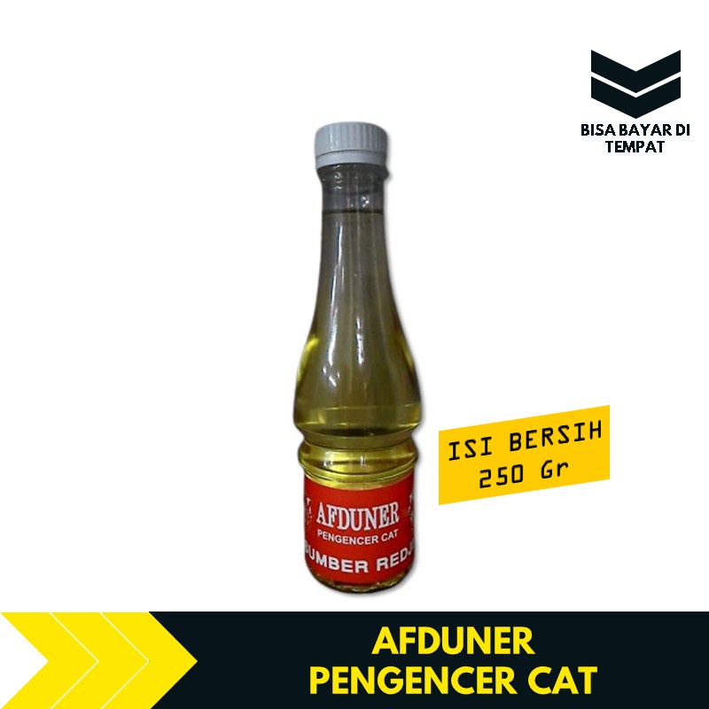 Afduner Pengencer Cat Minyak Cat Besi Kayu Thinner Thiner Tiner Pembersih Kuas TBMS37