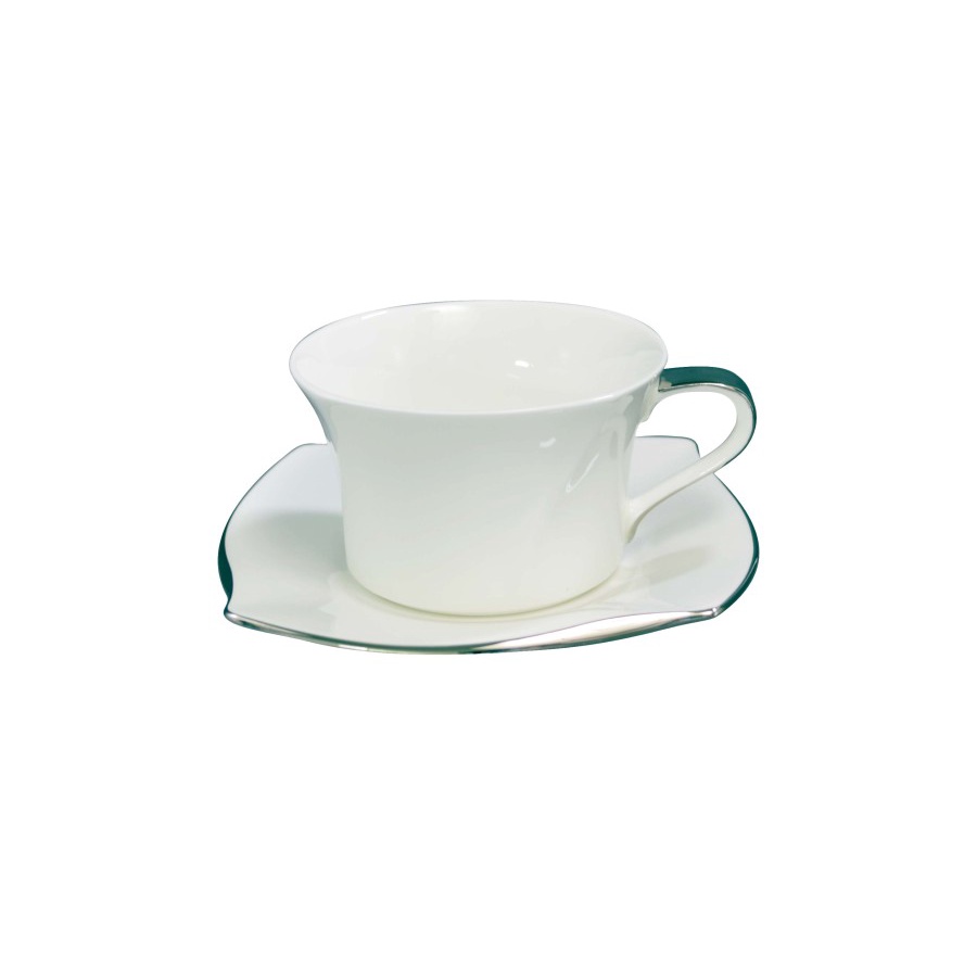 Narumi Forte Platinum 50554-2664_5265 Tea cup wth Saucer / Cangkir Set