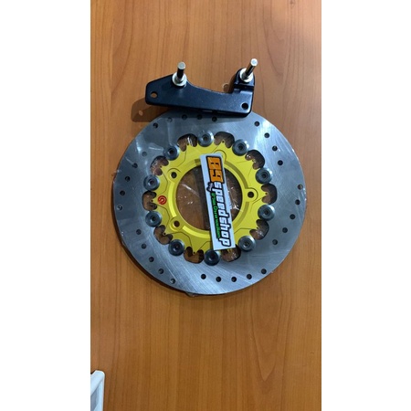 Disc piringan cakram depan Brembo rotor 220mm Vario150 lubang 5+ breket TOKICO