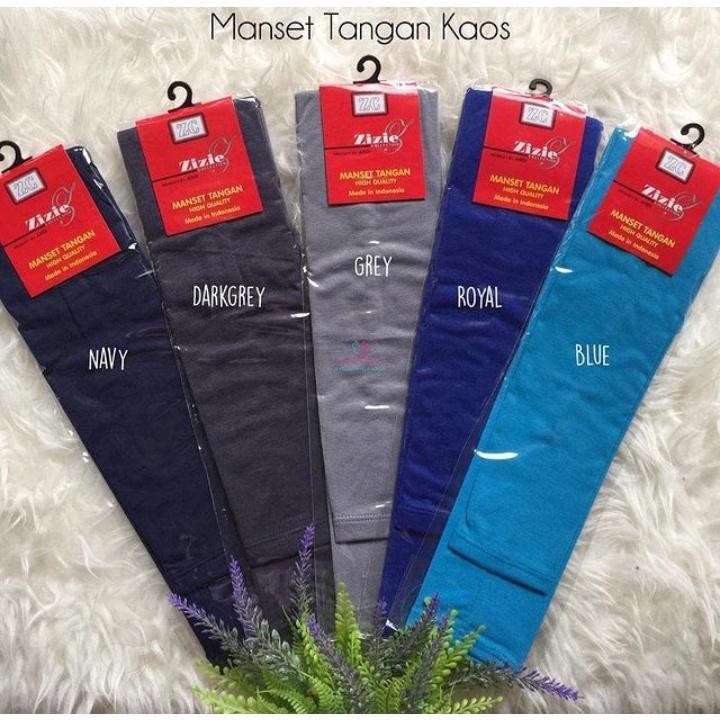 Manset Tangan kaos rayon Tebal/ Manset Tangan Polos/ Sarung Lengan /handsock