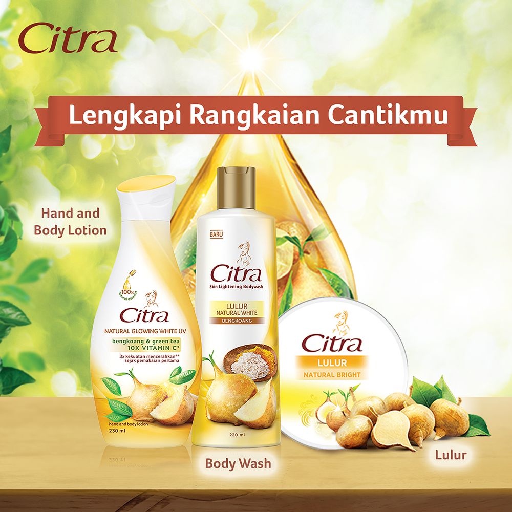 CITRA HAND BODY LOTION BENGKUANG 120ML / CITRA LOTION / BODY LOTION / CITRA