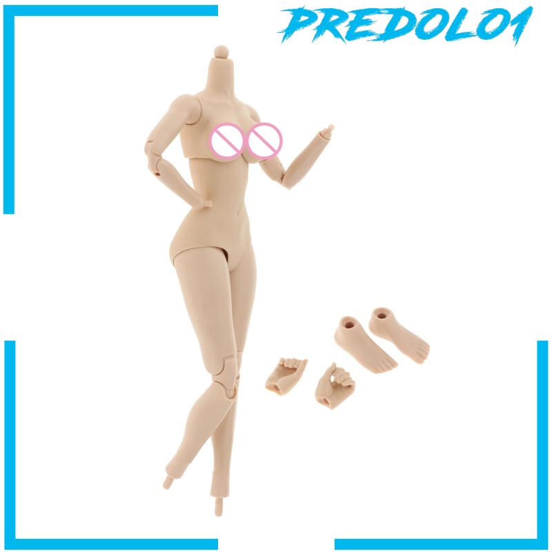 [PREDOLO1]1/6 Female Action Figure 12&quot; Body Seamless Body Doll Model