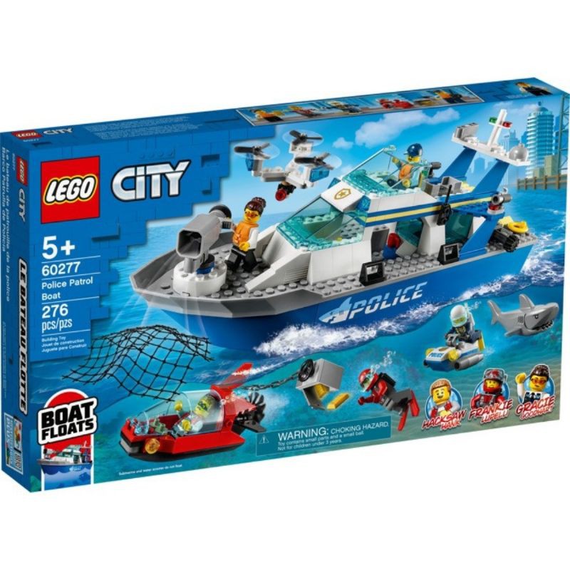 Lego City Kapal Patroli Polisi Team