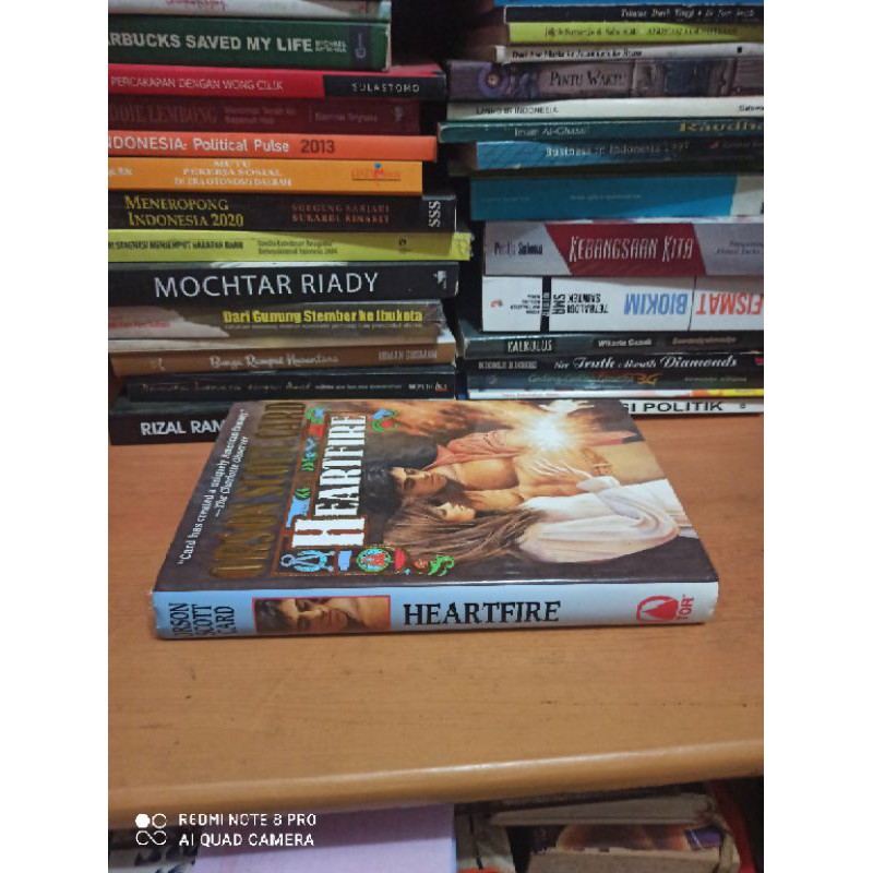 ori bekas novel impor hearthfire