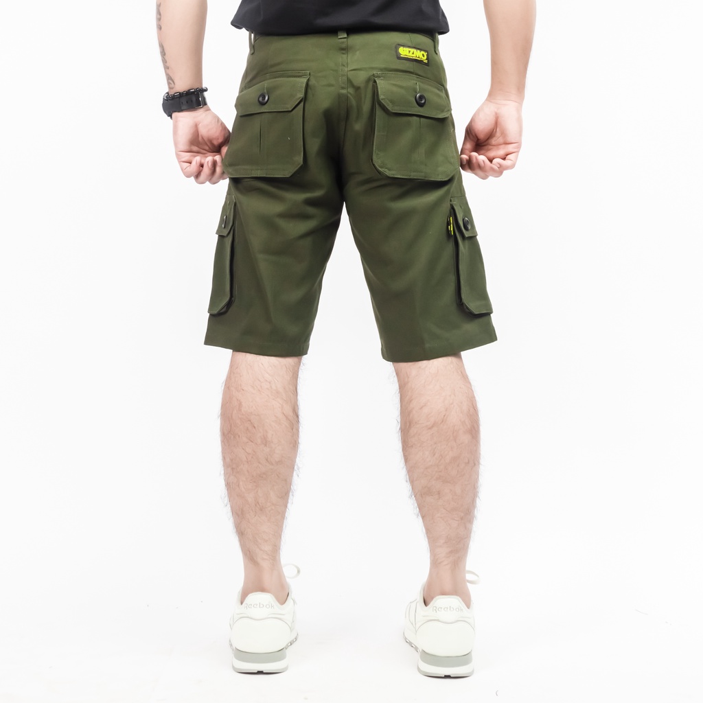 Gizmo Cargo Pendek Hijau Army Short Pants