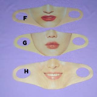 Masker motif printing gambar karakter - Masker karakter wajah- masker Animasi | Shopee Indonesia