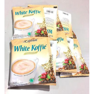 

Kopi Luwak white koffie sachet isi 10 x 20gr