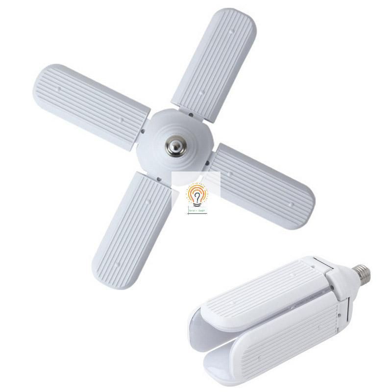 Lampu LED 55W &amp; 60W Model Kipas Bisa Dilipat Fan Blade