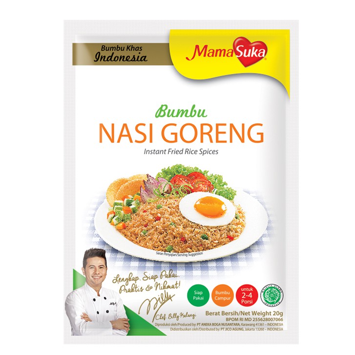 

MamaSuka Bumbu Nasi Goreng 20 gr
