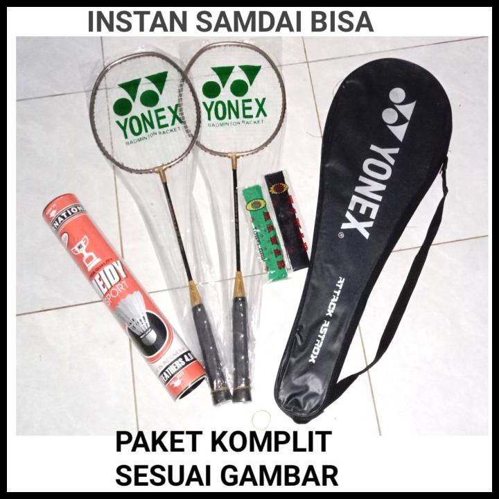 Raket Badminton Carbonex 9 Sp Paket