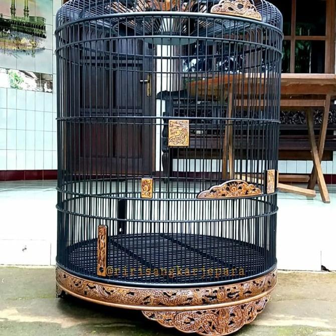------] KANDANG BURUNG MURAI / SANGKAR BULAT / SANGKAR BURUNG UKIR