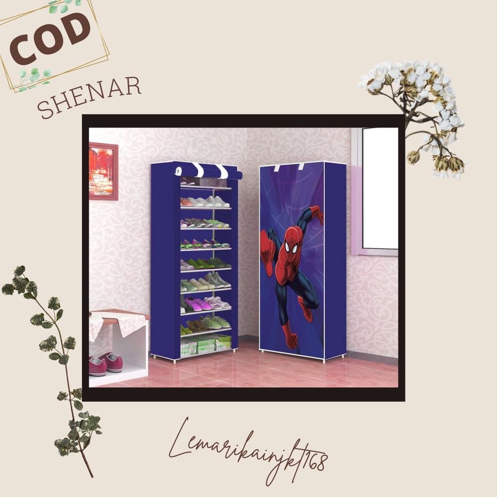 SHENAR COD (2KG) RAK SEPATU SHOERACK RS CHP 10 SUSUN RAK SEPATU KARAKTER RAK SERBAGUNA RAK SEPATU SERBAGUNA/LEMARI MULTIFUNGSI|RAK SEPATU ANTI DEBU| RAK SEPATU SUSUN RESLETING