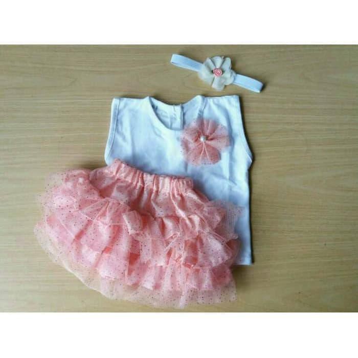 

Terlaris Setelan Baju Tutu Bayi Perempuan Rok tutu bayi perempuan OJP045