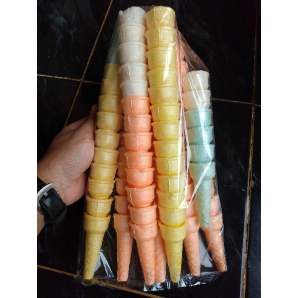 

Cone Ice Cream/Corong Es Krim isi 50pcs