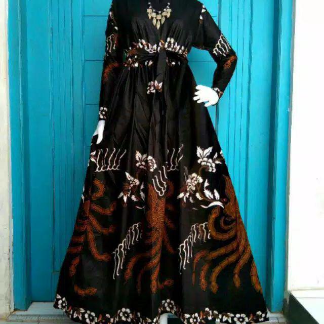 Terviral Gamis Batik Busui
