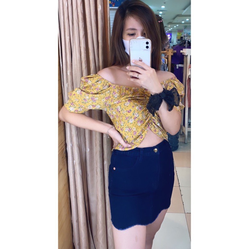 Real Pict  CODE GBJ02 / ROK MINI JEANS IMPORT BANGKOK "Sebelum order harap chat admin terlebih