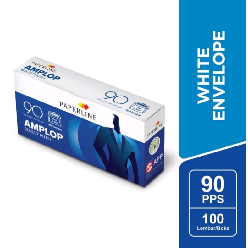 

Amplop paperline panjang isi 100 lembar