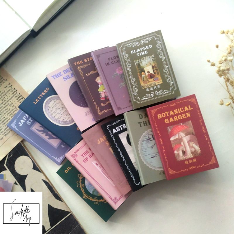 

Vintage Retro Paper Journaling Journal Scrapbook DIY Small Transparent Decorative Paper