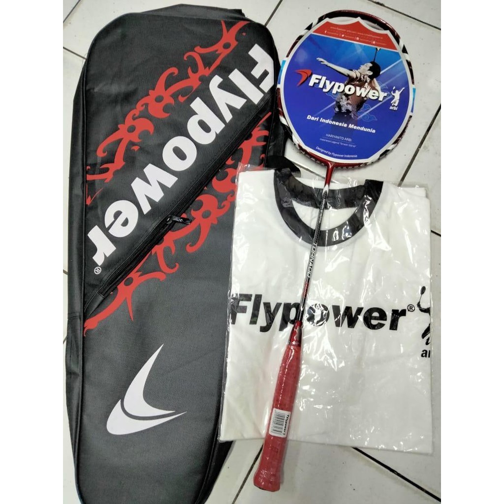 FLYPOWER TORNADO 800 ORIGINAL FLY POWER T800 ASLI RAKET BADMINTON T FP