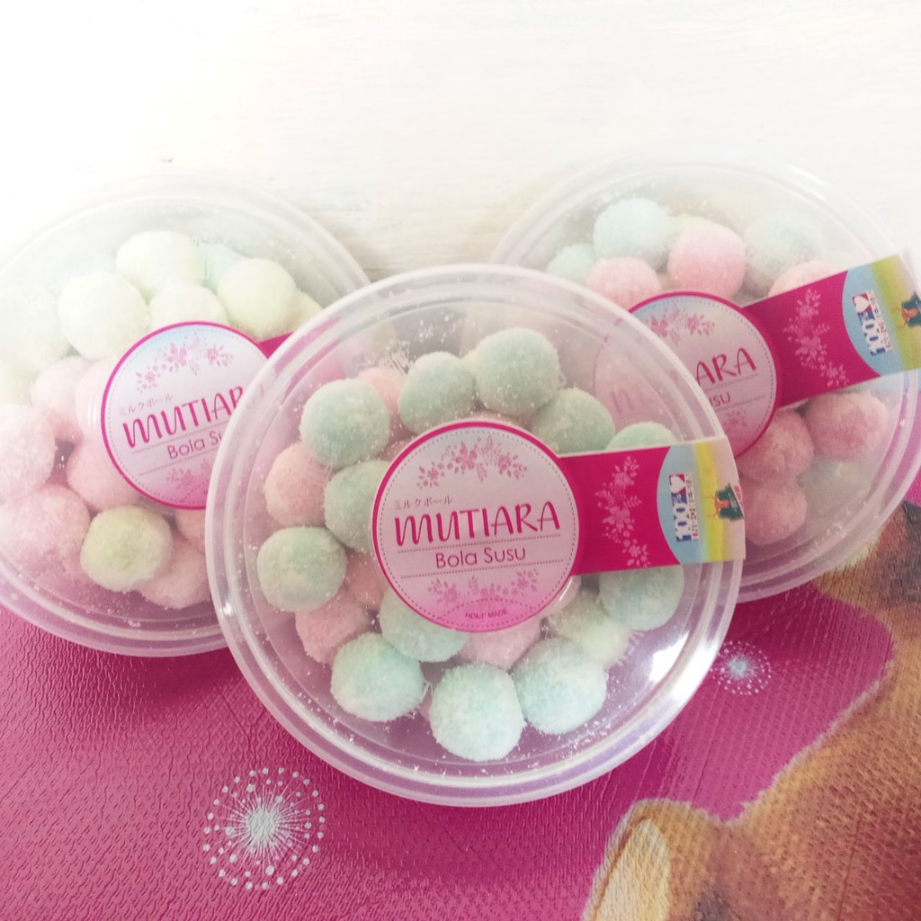

Bola Susu Mutiara 100 butir